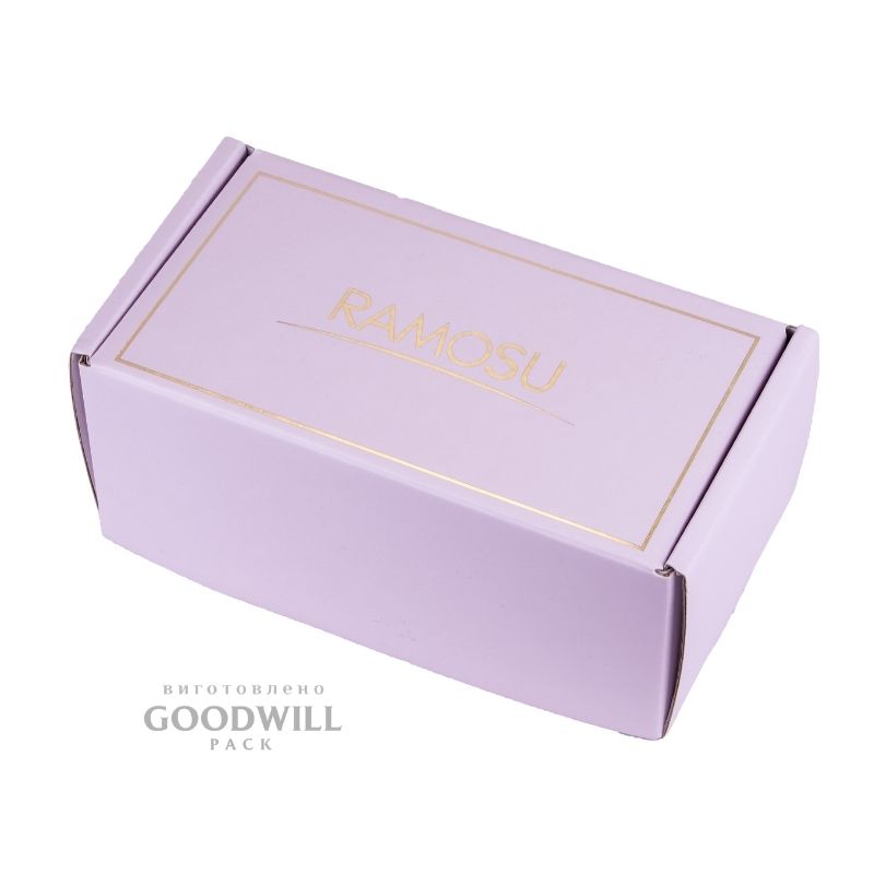 Коробка кашированная из микрогофрокартона фото