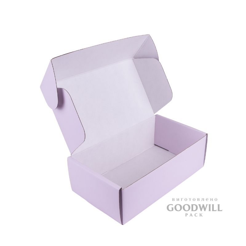 Коробка самосборная с логотипом фото