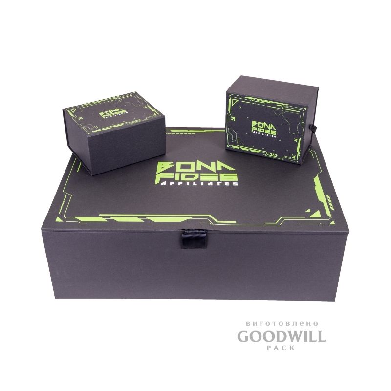 Коробочки с печатью логотипа фото