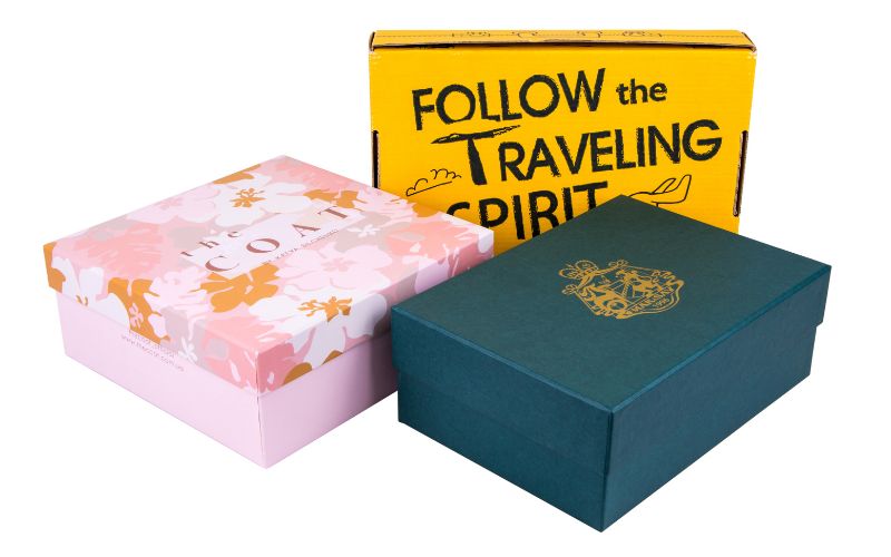 Коробки для обуви с логотипом изготовленные на заказ изображение