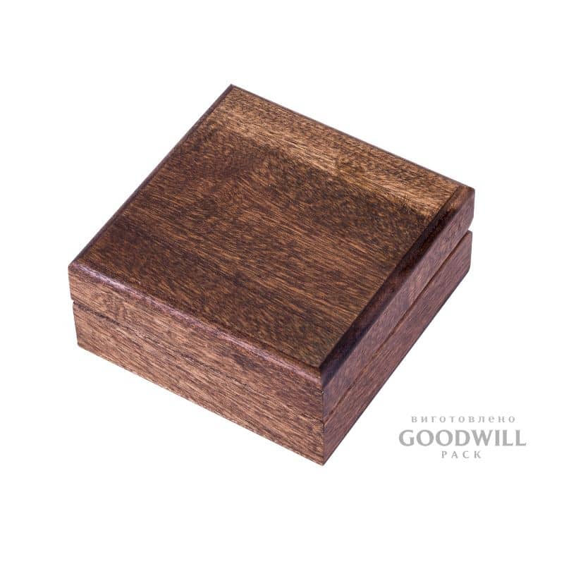 Коробка дерев’яна для монет та медалей 11,5*11,5*5 - Зображення 3