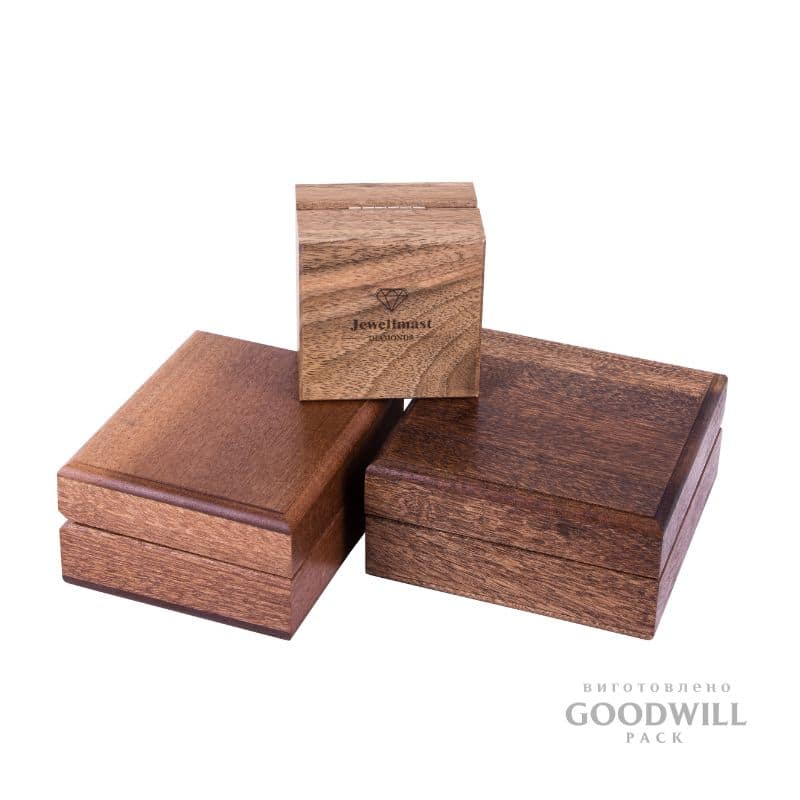 Коробка дерев’яна для монет та медалей 11,5*11,5*5 - Зображення 4