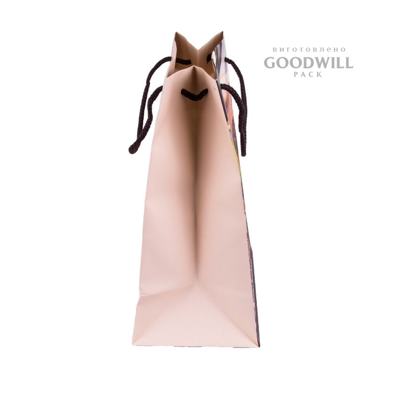 Бумажний пакет вигляд з боку фотографія 4