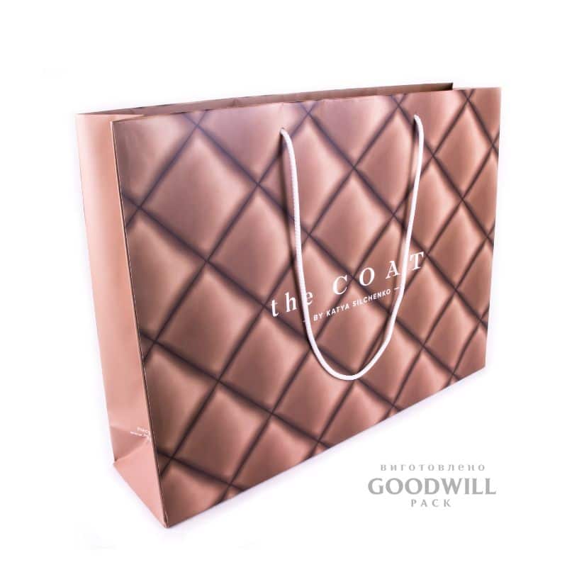 Пакет для одежды с матовой ламинацией фото-2