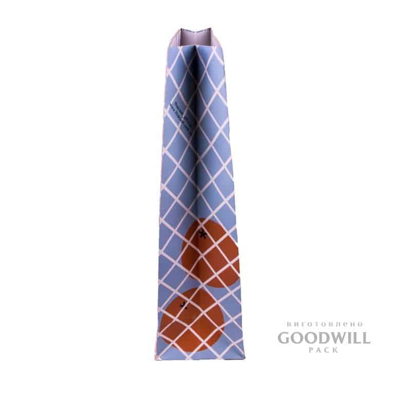 Пакет паперовий для одягу ламінований 30*42*12 - Зображення 4