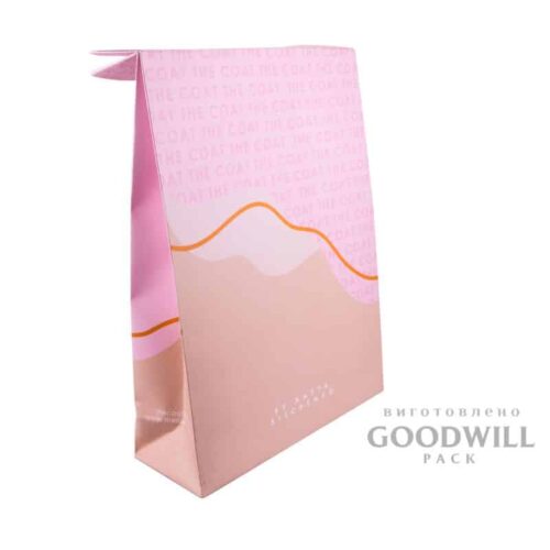 Пакет поштовий з мелованого паперу для одягу зображення