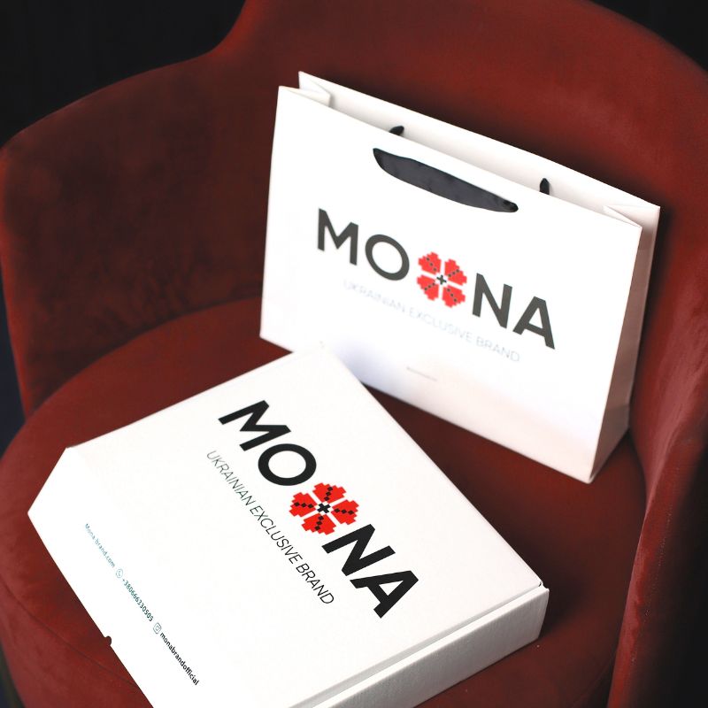 Фотографія упаковка з нанесенням логотипу