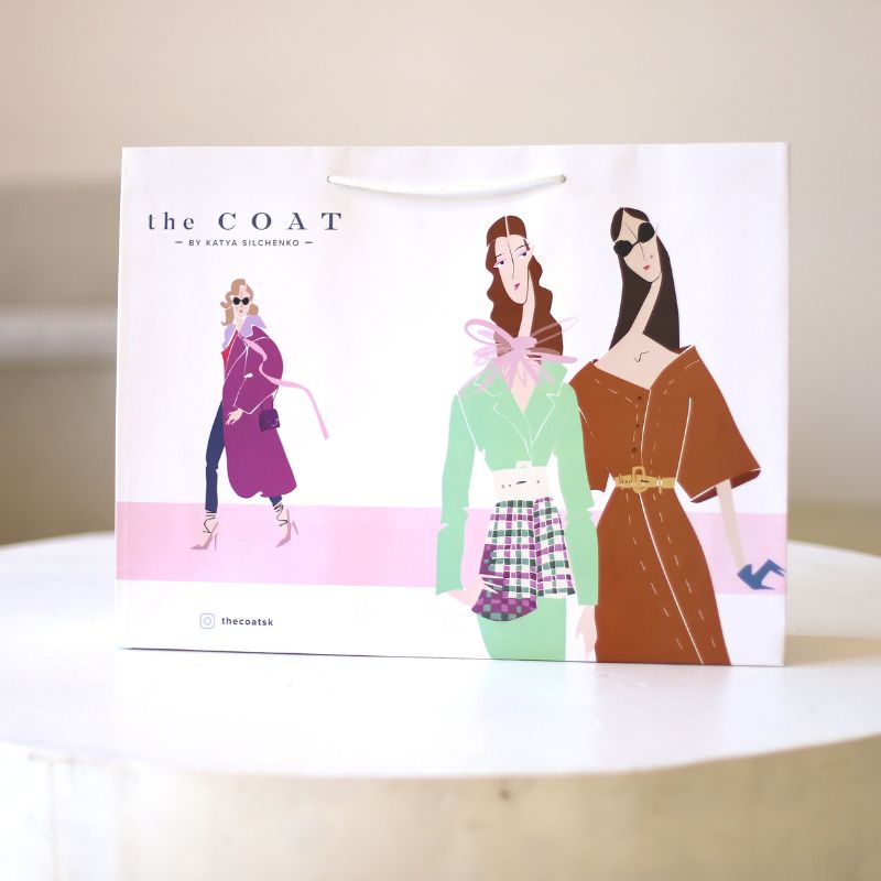 Пакет для одягу брендовий