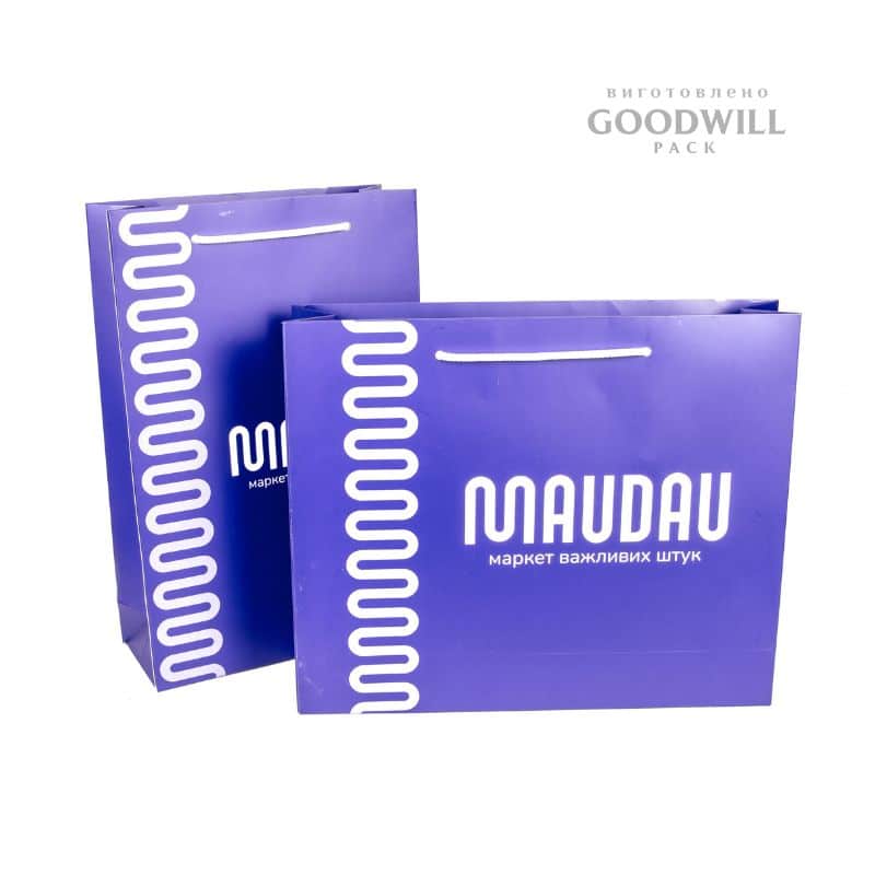 Пакет із картону брендований з ручками 35*29*9 - Зображення 5