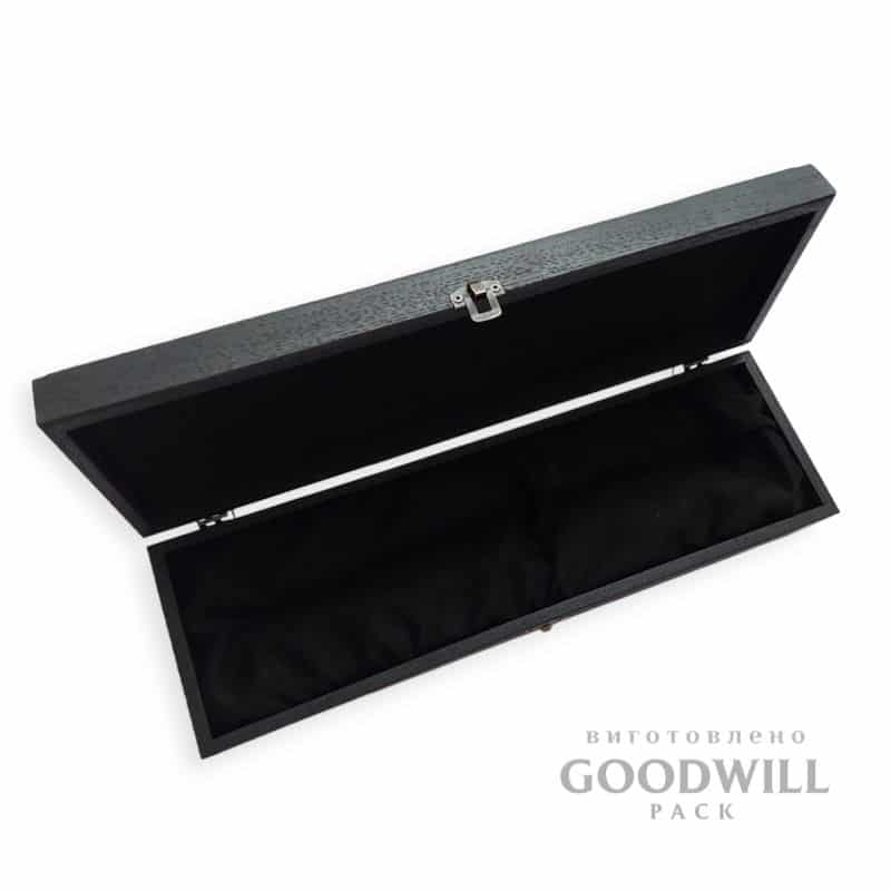 Коробка дерев'яна для ножа з ложементом 38*10*6 - Зображення 6