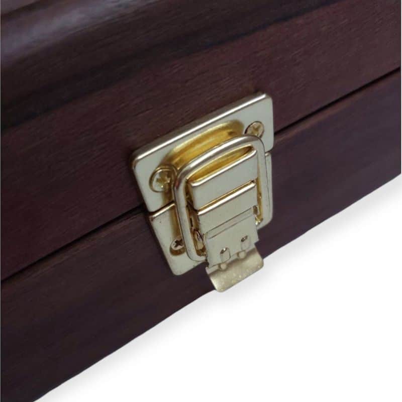 Фурнітура петлі на дерев'яній коробці фото 2