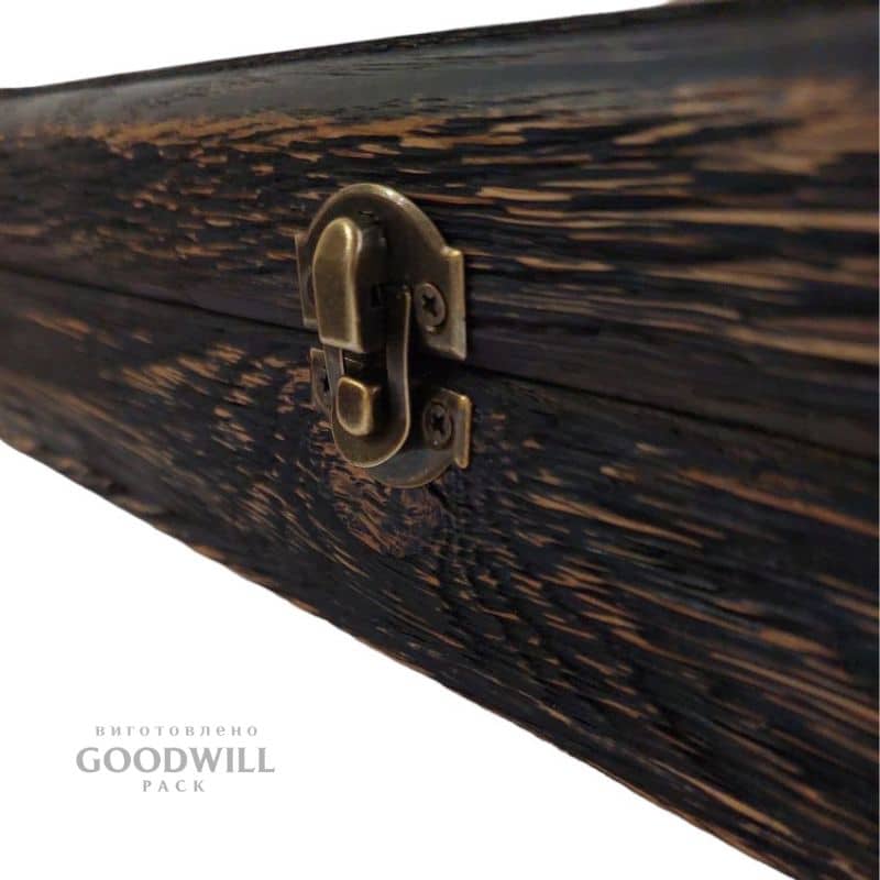 Коробка дерев'яна з ложементом для нагана 27*19*6 - Зображення 3