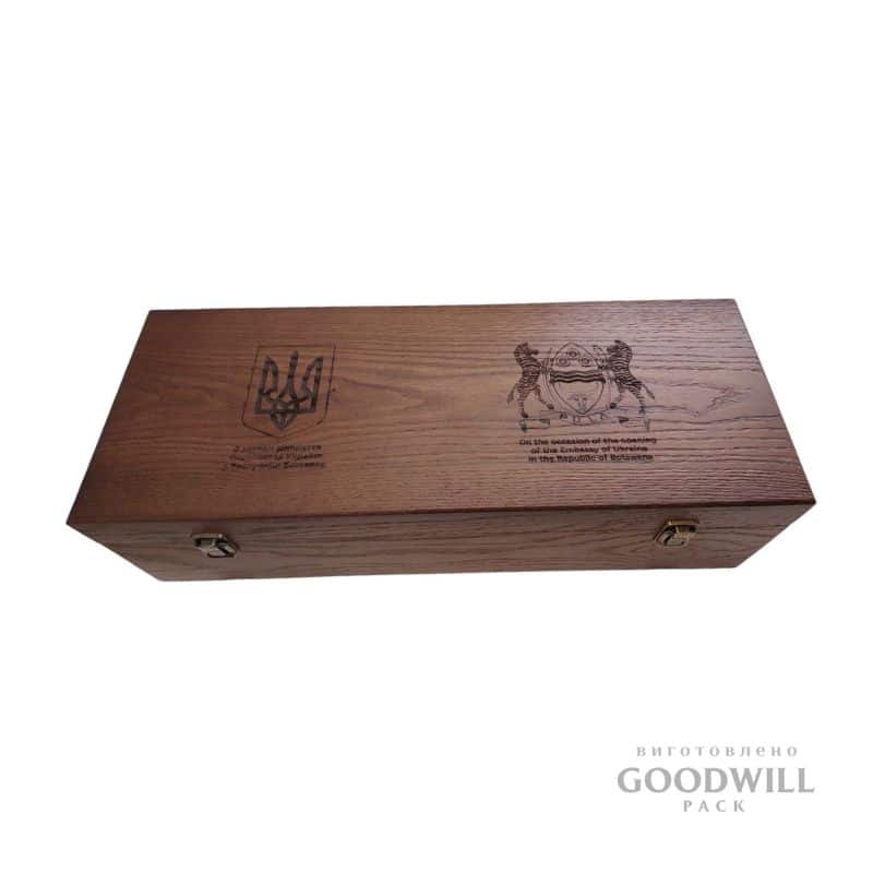 Коробка подарункова з ложементом для булави 55*20*15 - Зображення 12