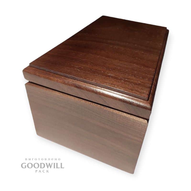 Коробка для ювелірних прикрас з дерева фото 3