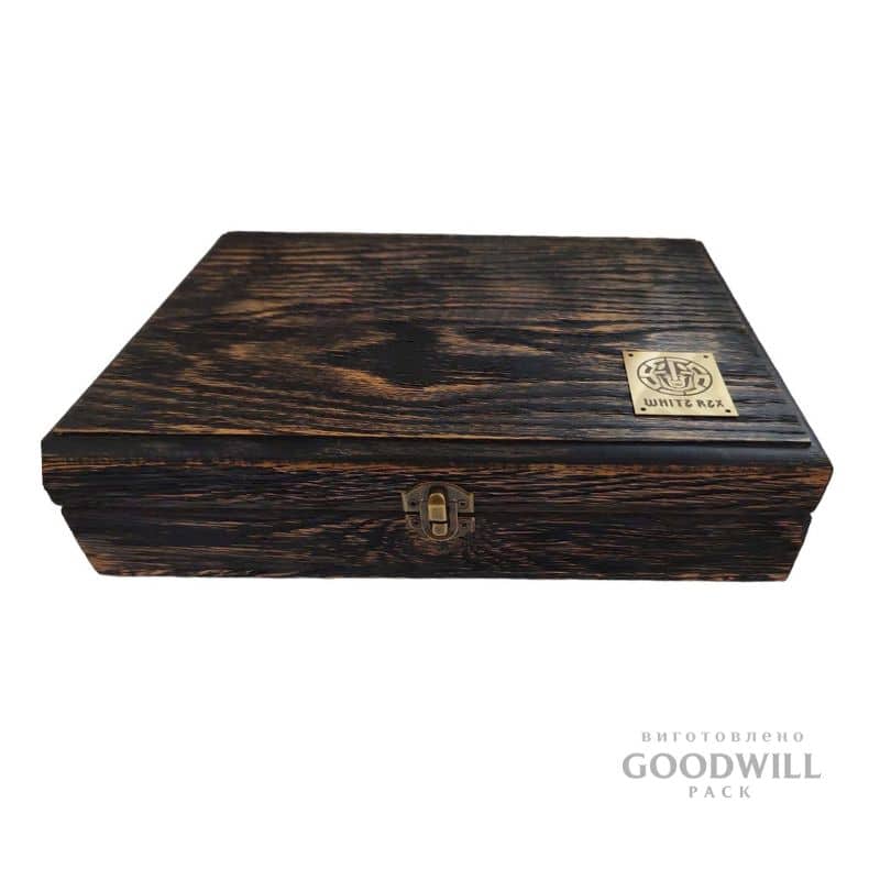 Коробка дуб фактурний фотографія