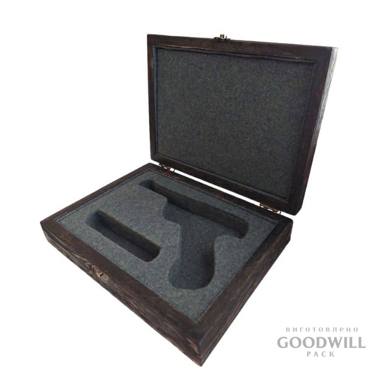 Коробка дерев'яна з ложементом для нагана 27*19*6 - Зображення 10