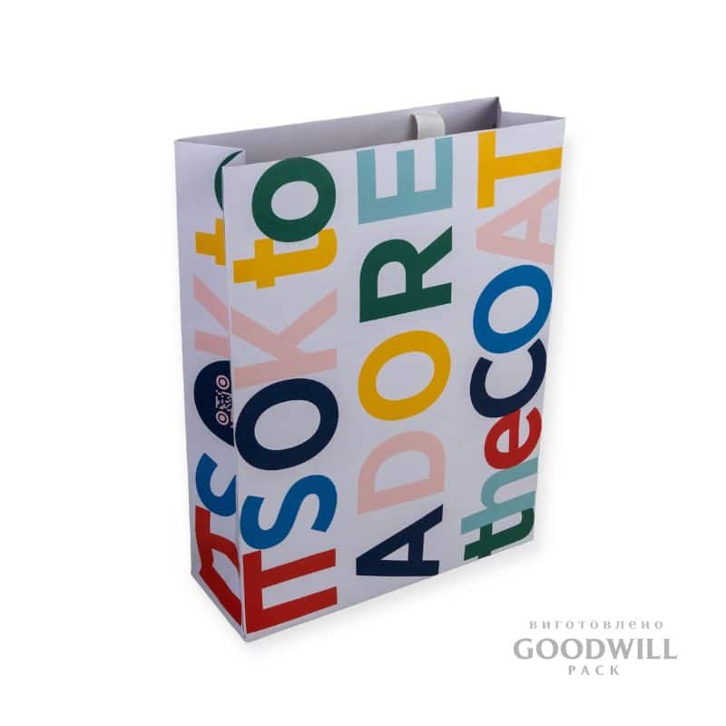 Пакет з вклеєною кіперною стрічкою фотографія