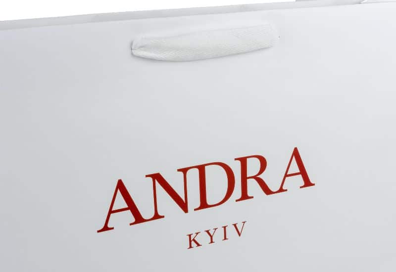 офсетний друк на паперовому пакеті