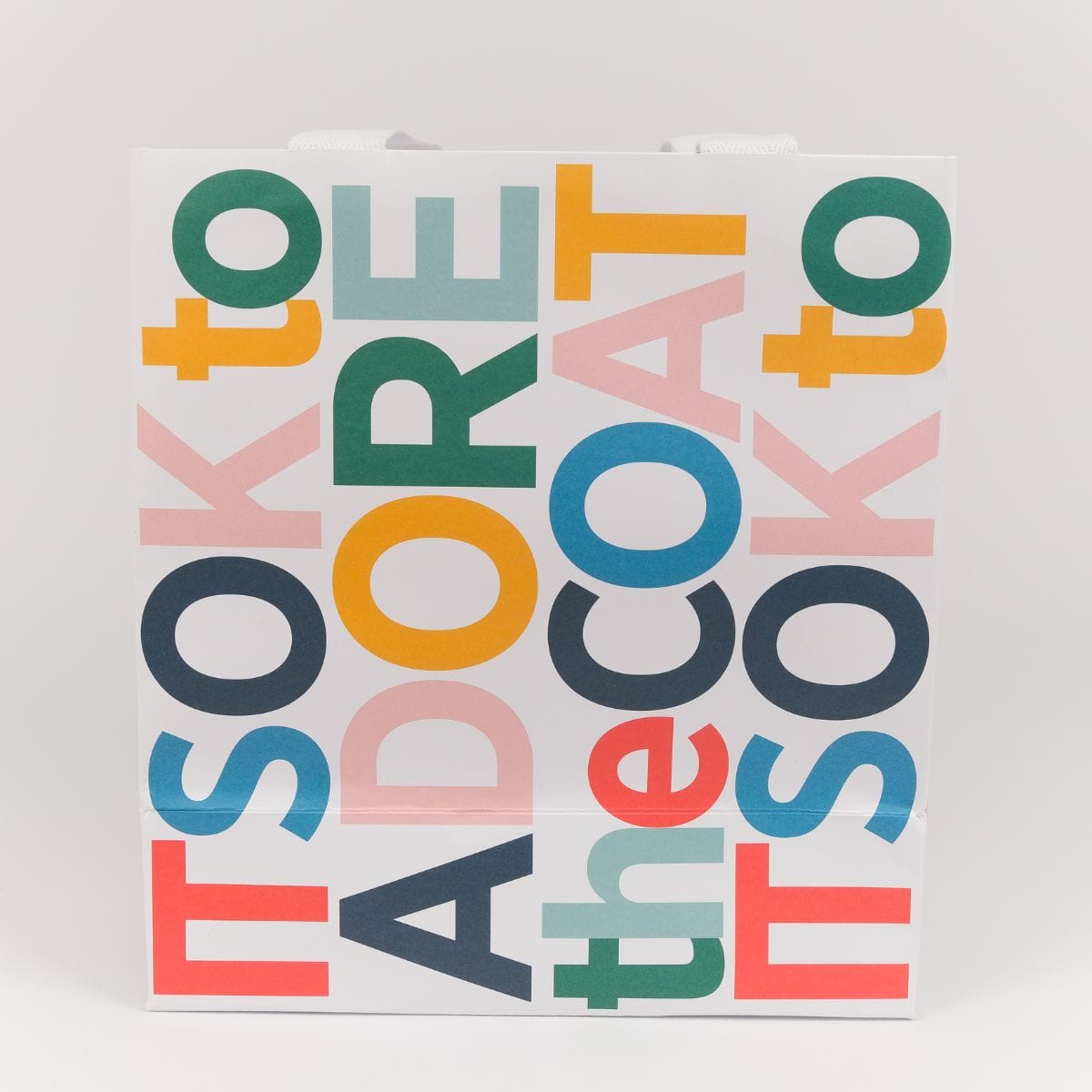 Друк логотипу на пакеті приклад фото