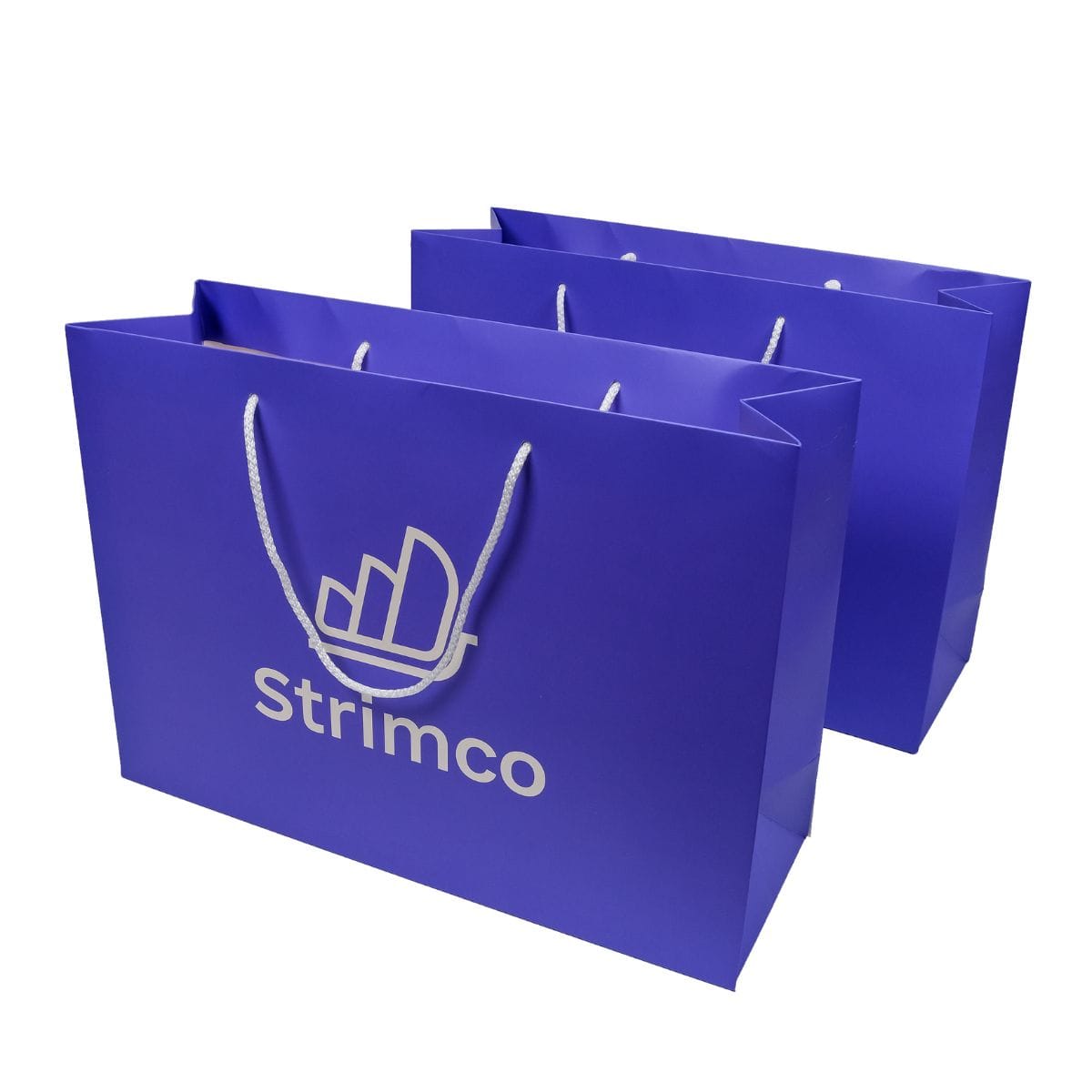 Фірмові паперові пакети з друком логотипа фото