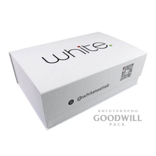 Коробка для корпоративних подарунків з друком логотипа брендового фото