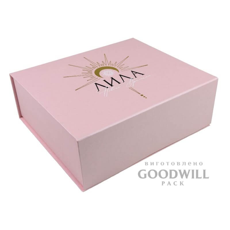 Коробка фірмова з логотипом для гри з друком фото