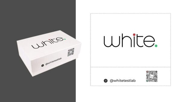 Коробка з магнітом біла оригінальна фотографія