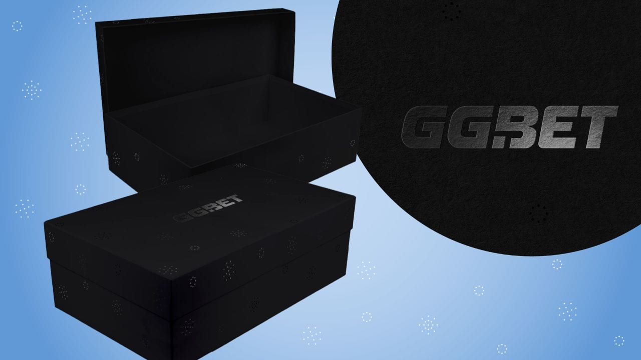 Коробка з магнітом брендова чорна фотографія