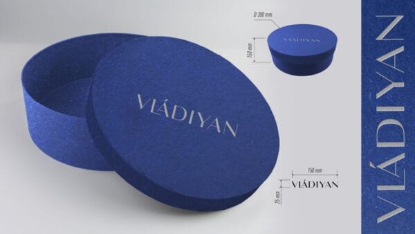 Приклад круглої коробки