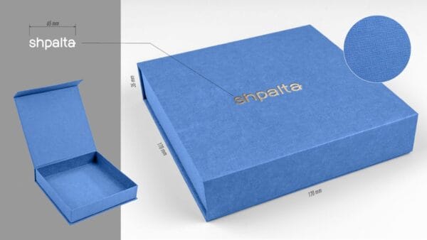 Приклад коробка з магнітом