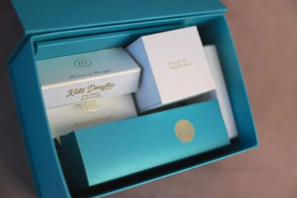 Пример фирменных коробочек с печатью